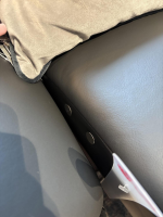 Musterring - Ecksofa MR250 Leder Vivre Anthrazit Füße Metall mit 2 Kopfstützen - 7