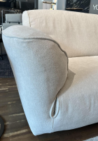 Edra - Sofa Grande Soffice Stoff Imperial T 8560 Beige Füße Mit Stoff Bezogen Rückenlehne Verstellbar - 3
