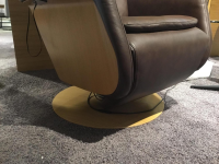 Stressless - Relaxsessel Sam 1356710 Leder Paloma 094 Chocolate Braun Gestell Wood Disc 33 Eiche Natur - 2