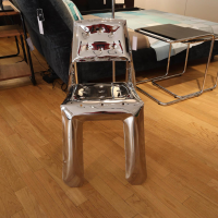 Zieta - Stuhl Chippensteel Rostfreier Stahl Polished Poliert Silber - 5