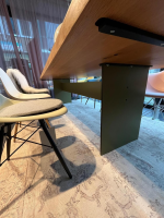 Janua - Esstisch SC 42 Eiche 300x110 Gestell HPL Khaki - 2