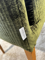 Natura - 6er Set Stuhl Carry Stoff Chaves Forest Grün Gestell Eiche 32 Geölt - 10