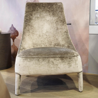 B&B Italia - Sessel Apta Febo Bezug Stoff 2474203 Samara Sandfarben - 4