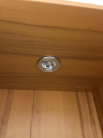 IRO - Vitrine Modell Nova Kernbuche Furniert 1-Türig Parsolglas - 5