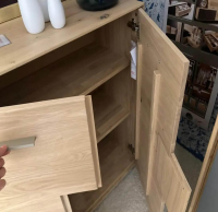 Thielemeyer - Schlafzimmer Mira Wildeiche Massiv Absetzung Glas Grau - 15