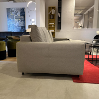 Artanova - Ecksofa Xenia Stoff U3471 Q2 Grau Taupe Füße Metall Schwarz - 9