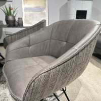 JOOP! - Essgruppe Tisch Buche Platte Anthrazit Gestell Schwarz Bank Und Stühle Leder K-Elegant Grau 27 Gestell Buche Schwarz Und Gestell Anthrazit - 5