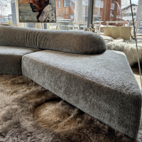 Edra - Wohnlandschaft On The Rocks Stoff Musk T 8127 Grau - 7