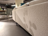 Raum.Freunde - Ecksofa Anesa Stoff Nolte Natur Beige Metallfuß Schwarz - 4