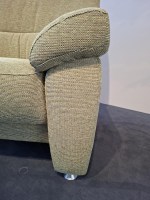 Arco - Garnitur Amberg Stoff Q2 Uni Limette 5620.137 Grün 2 Sofas 1 Sessel - 7