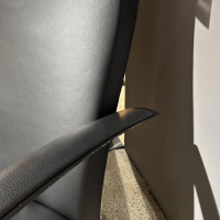 Jori - Sessel Brainbuilder JR-7760 Mono Move Medi Leder Celia Nero Schwarz 5 Stern Fuß Ellipse Schwarz Lackiert - 6