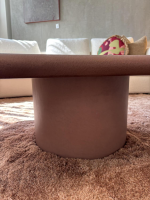 Eigene Herstellung - MARKE Bieke Casteleyn Anlegen / Couchtisch OOL 162 Rusty Red Rostrot - 2