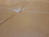 Polinova - Ecksofa PN-EM19074 LS840621 Leder Vivre Kurkuma Orange Metallfuß Schwarz - 2