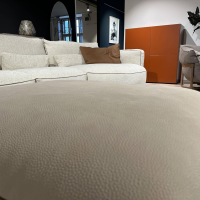 Cierre - Hocker Loden Leder 5 Nabuk 50 Beige Keder Leder 5 Setanil 76 Cuoio Chairo Braun - 2