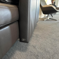 De Sede - Sofa DS-167 Leder Select 2477 Cigarro Braun Füße Edelstahl Poliert Rücken Umlaufend Verschiebbar - 9