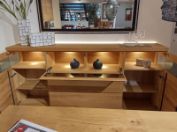 Venjakob - Sideboard V Plus 3000 Wildeiche Hell Soft Gebürstet Geölt Inklusive LED Beleuchtung - 5