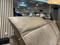 Hukla - Ecksofa Heidi Leder Aurelia Alu Grau Metallkufe Edelstahlfarbig Silber - 11