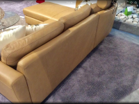 Stressless - Ecksofa Emma Bezug Leder Paloma 094 43 Almond Braun Holzfuß Eiche Inklusive Kopfstütze - 2
