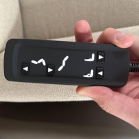 himolla - Ruhesessel 7632 Stoff 24 Q2 Fashion Creme Beige Füße Rollen Schwarz - 4