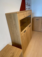 MCA Furniture - Highboard Modell Alento Ast-Balkeneiche - 3