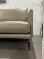 Violetta - Ecksofa Antonia In Leder Braun Ohne Dekokissen - 3
