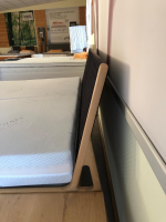 Gazzda - Bettanlage Fawn Ausführung Eiche Massiv Weiß Geölt mit 2 Nachttischen Fina - 6