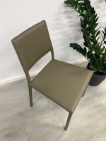 Hülsta - 4er-Set Stuhl S 18 Kunstleder S035 LRG Taupe - 4