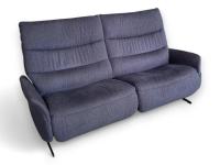 himolla - Comfort Sofa 4051 Cumuly Stoff Uni Ozean Blau Gestell Metallkufen Anthrazit Inklusive Elektrische Verstellung - 6