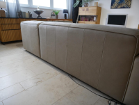 Natura - Ecksofa Natura Denver Leder Rancho Stone Grau - 6