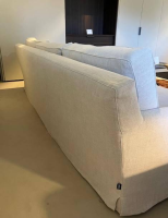 Arflex - Sofa Cousy Stoff Oxford Col 3 Leinen Beige - 8