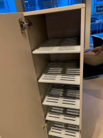 Schönbuch - Garderobenschrank Set Lack Kiesel 59 Grau Mit 8 Schuhböden - 2