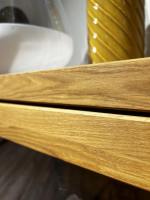 Natura - Highboard Hartford Eiche Natur Geölt Rückwand Massiv Sandgestrahlt Inklusive Beleuchtung - 7