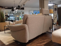 himolla - Sofa MS 1018 Stoff 20 Pura Simple Grau Metallkufe Anthrazit Mit Elektrischer Funktion - 3