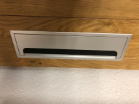 Schröder Franz - Wohnwand Kitzalm Solid Plus K050 Kernasteiche Natur Furniert Gebürstet Akzentglas Schiefer Grau Inklusive Beleuchtung - 8