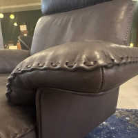 De Sede - Drehsessel DS 31 311 Leder Naturale Espresso Braun 5 Sternfuß Stahl Verchromt - 4