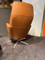 Stressless - Sessel Scott Leder Paloma Cognac Orange Gestell Chrom mit Verstellfunktion - 4