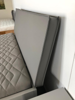 Nolte - Bettanlage Concept Me 500  S9 Seidengrau ohne Lattenrost ohne Matratze mit Nachttisch Alegro - 4