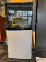 Kettnaker - Vitrine Soma Mattlack Vulkangrau Grau Tür Glas Grau Rückwand Mattlack Elfenbein Beige Inklusive Beleuchtung - 7