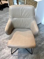 Stressless - Armlehnstuhl Mint Leder Paloma 094 21 Sand Braun Gestell 45 Matt Schwarz - 3