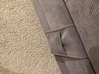 Delux Production OÜ - Boxspringbett Taara Stoff Rebel 12 Taupe mit Verstellfunktionen - 2