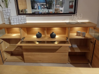 Venjakob - Sideboard V Plus 3000 Wildeiche Hell Soft Gebürstet Geölt Inklusive LED Beleuchtung - 4