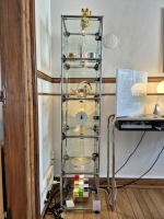 USM Haller - Vitrine Stahlgestell Korpus Glas - 2