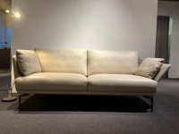 2-sitzer-sofas-intertime-sofa-mara-leder-santana-greige-beige-grau-fuesse-grau-pulverbeschichtet-384-2
