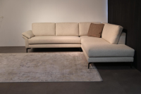 Violetta - Ecksofa Anika In Creme Ohne Dekokissen - 4
