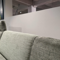 WK Wohnen - Ecksofa Cubico 640 Stoff JAB 23032/22031 Grau Grün - 4