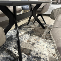 JOOP! - Essgruppe Tisch Buche Platte Anthrazit Gestell Schwarz Bank Und Stühle Leder K-Elegant Grau 27 Gestell Buche Schwarz Und Gestell Anthrazit - 7