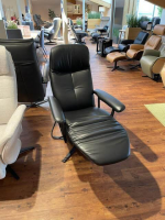 himolla - Relaxsessel Easyswing 7357 Leder 24 Longlife Black Schwarz Gestell Metall Schwarz Mit Elektrischer Verstellung - 8