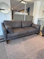 Violetta - Garnitur Malin Leder Leder schiefer Toskana 2 Sofas - 9