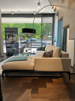 Bielefelder Werkstätten - Ecksofa Spirit Stoff Bonito 9 6007 171 Beige Metallfuß Matt Schwarz Pulverbeschichtet - 4