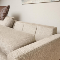 Bielefelder Werkstätten - Sofa Spirit Stoff Emira BW 1732 272 Beige Gestell Metall Bronze Matt Inklusive Rückenverstellung - 14